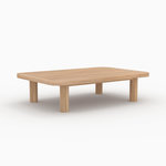 Rendez vous déco Table basse de jardin en bois de teck-Kilda