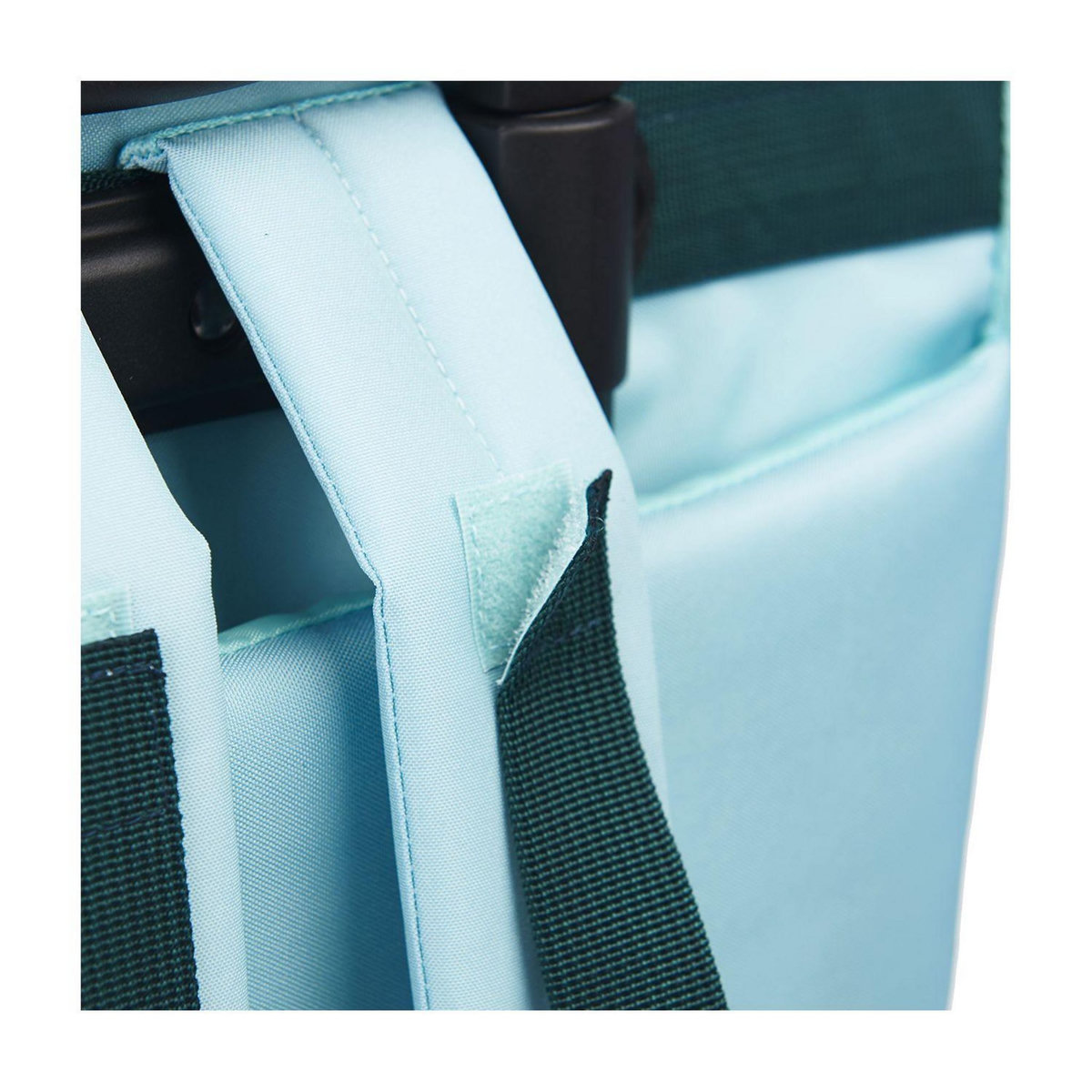 AUCHAN Cartable à roulettes 41 cm CM1/CM2 bleu Tropical Move