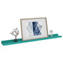 Voir la diapositive 3 : VIDAXL Etageres murales 4 pcs Bleu 80x9x3 cm