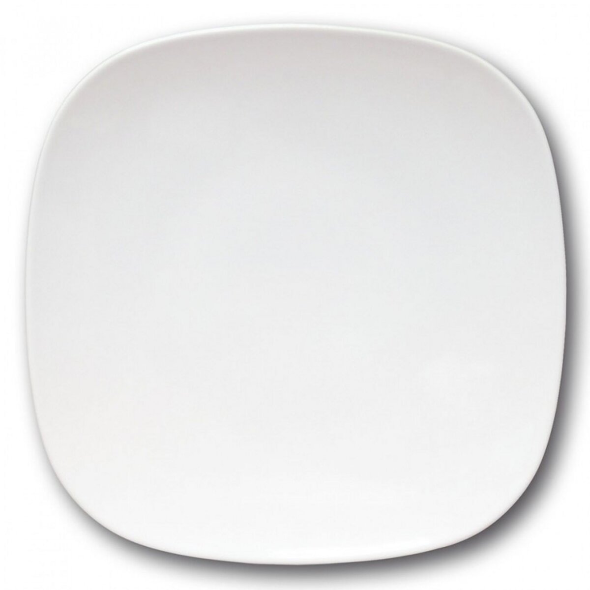 Assiette présentation porcelaine blanche - L 30 cm - Kimi