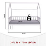 INTERLINK Lit d'enfant Funky Lit d'intérieur