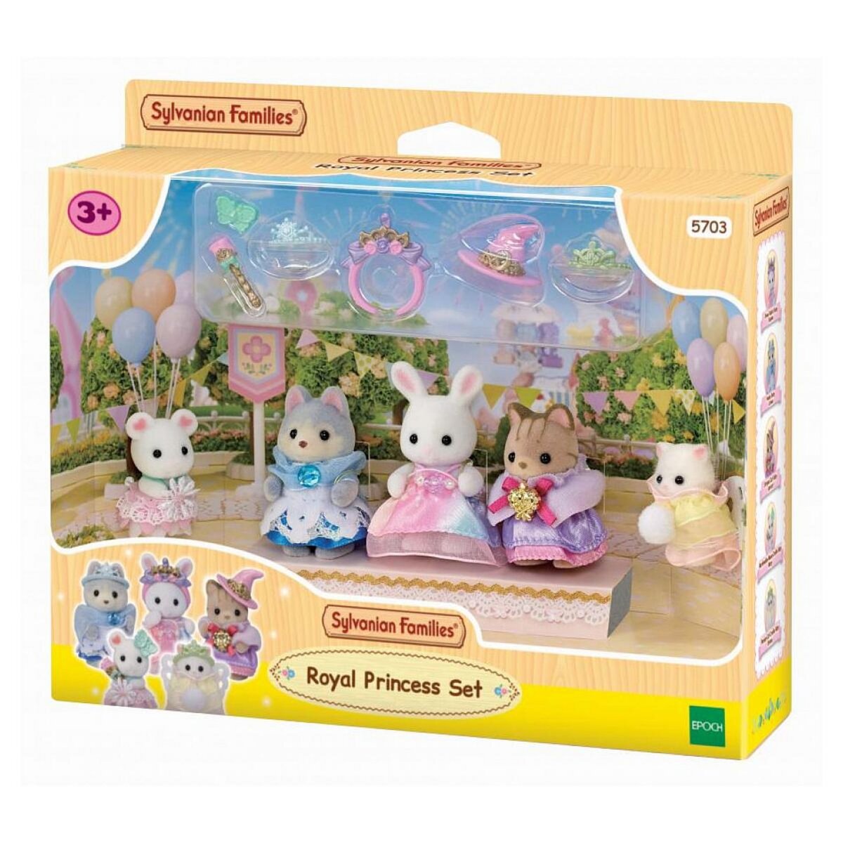 Sylvanian Families La parade des bébés en costumes de princesse
