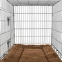 Voir la diapositive 6 : PAWHUT Cage caisse de transport pliante pour chien poignée, plateau amovible, coussin fourni 92 x 57 x 62,5 cm