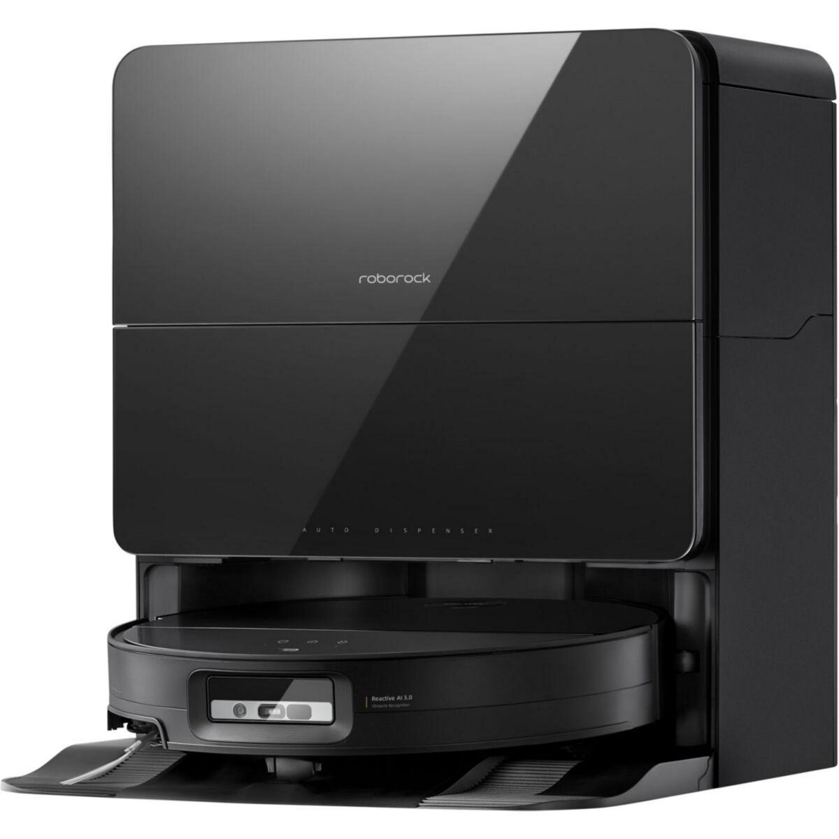 ROBOROCK Robot Aspirateur Laveur Saros 10 noir