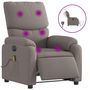 Voir la diapositive 2 : VIDAXL Fauteuil de massage inclinable electrique Taupe Tissu