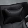 Voir la diapositive 4 : VINSETTO Vinsetto Fauteuil gaming fauteuil de bureau gaming base ronde métal pivotante 360° hauteur réglable coussins intégrés revêtement synthétique noir