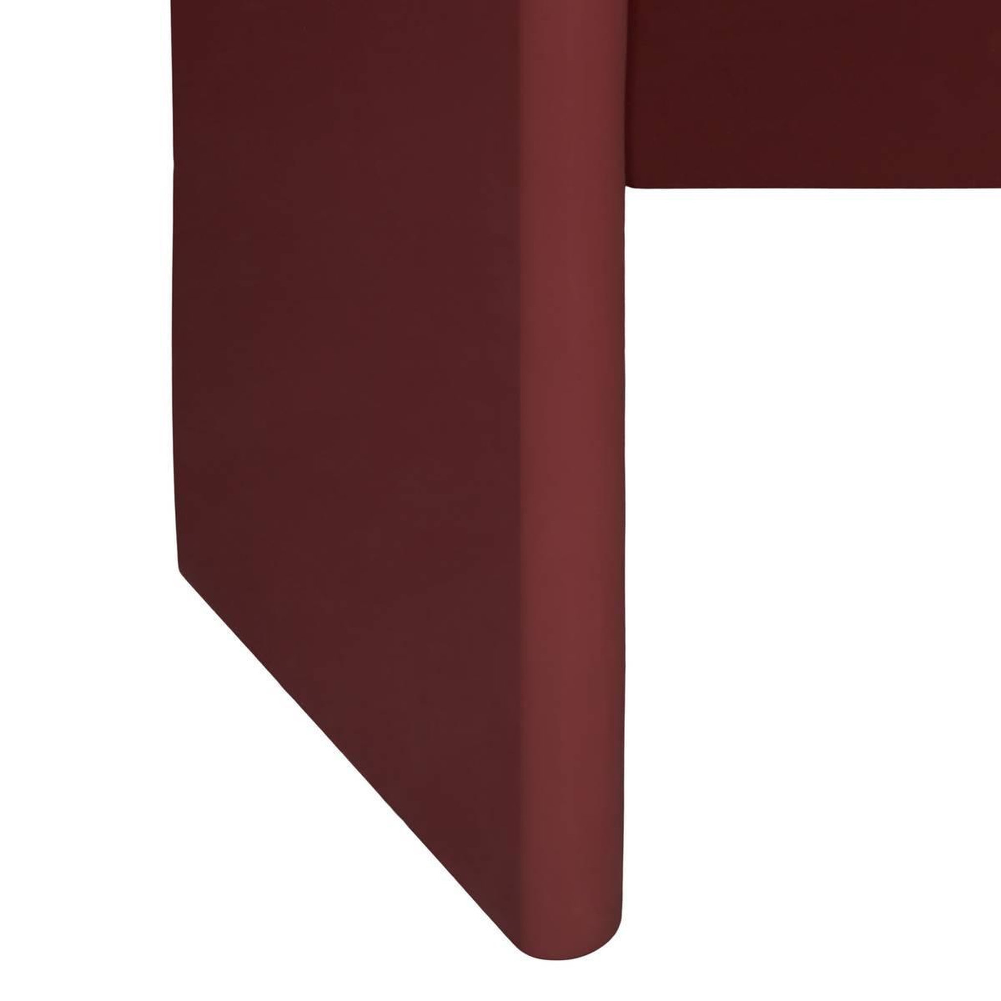 Voir la diapositive 3 : ATMOSPHERA Console design vernis  douglas  100cm rouge grenat