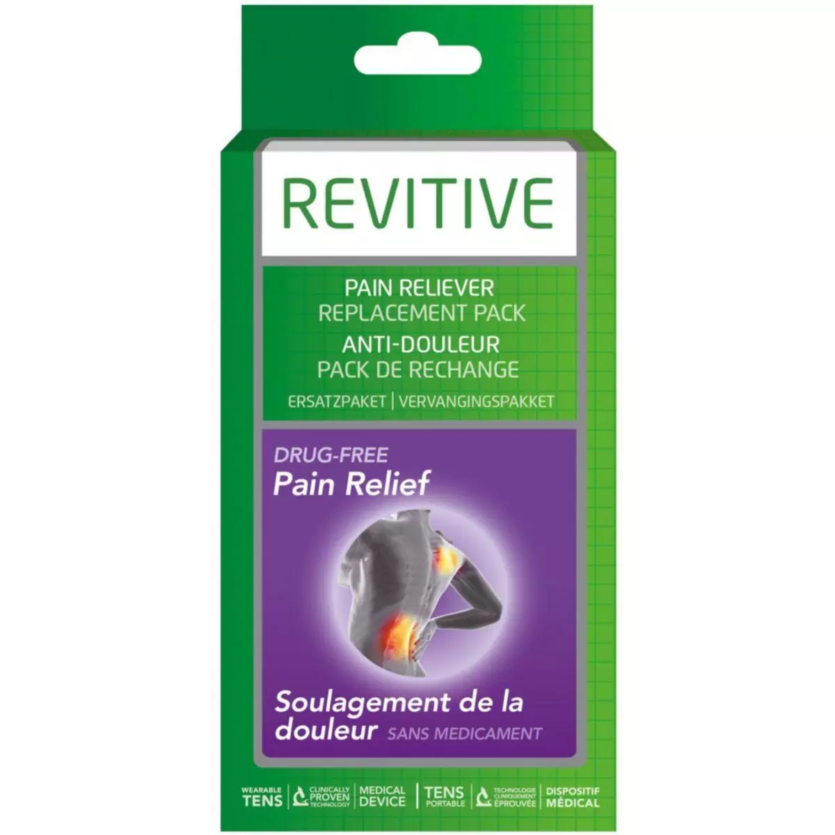 REVITIVE Electrode Anti douleur pack de rechange