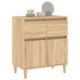 Voir la diapositive 4 : VIDAXL Buffet Chene sonoma 60x35x70 cm Bois d'ingenierie