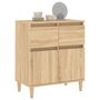Voir la diapositive 4 : VIDAXL Buffet Chene sonoma 60x35x70 cm Bois d'ingenierie