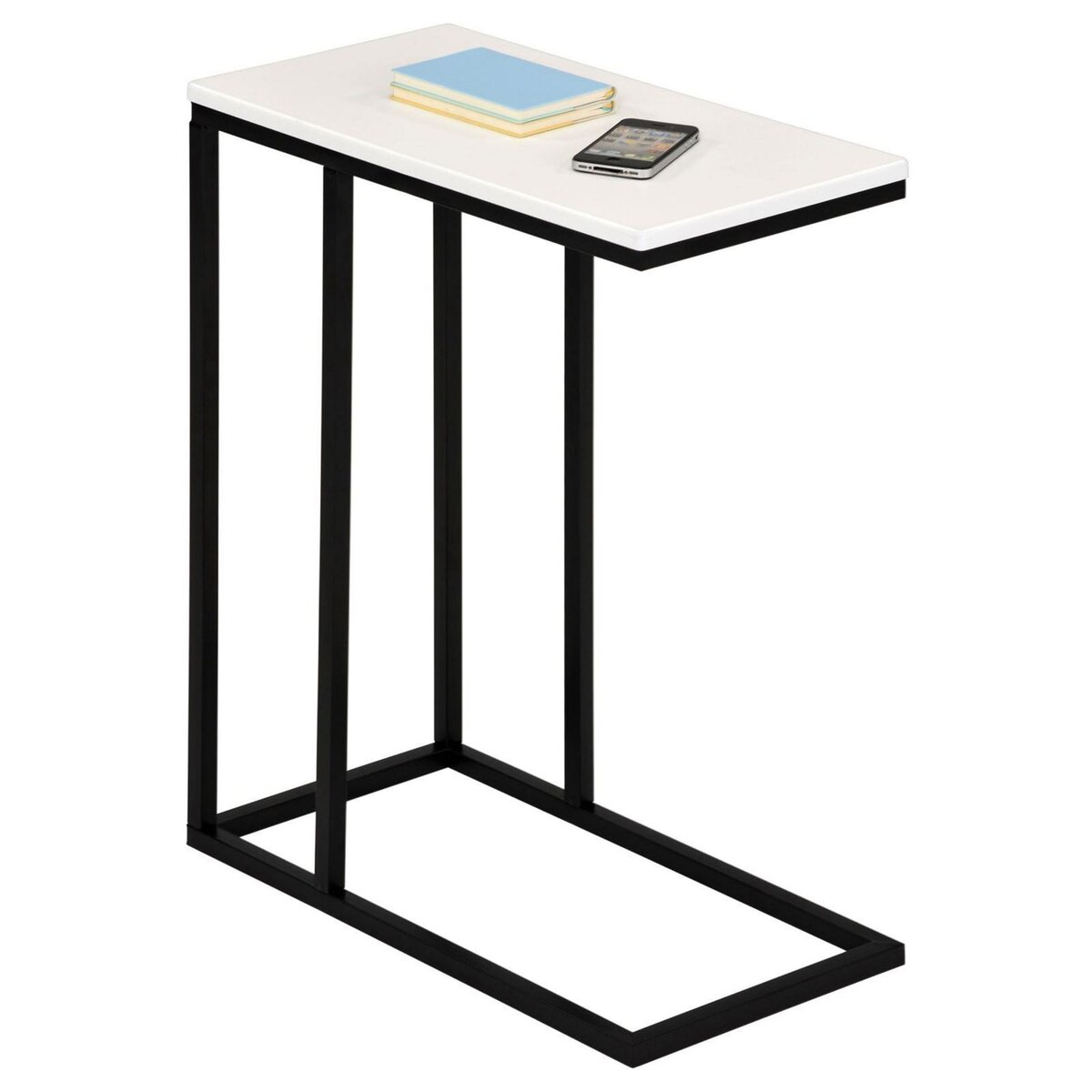 IDIMEX Table d'appoint rectangulaire DEBORA