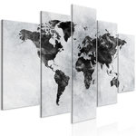 Paris Prix Tableau Imprimé 5 Panneaux  Concrete World Wide. Coloris disponibles : Multicolore