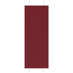 VIDAXL Store plisse rouge bordeaux 75x200 cm largeur du tissu 74,4 cm
