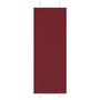 Voir la diapositive 1 : VIDAXL Store plisse rouge bordeaux 75x200 cm largeur du tissu 74,4 cm