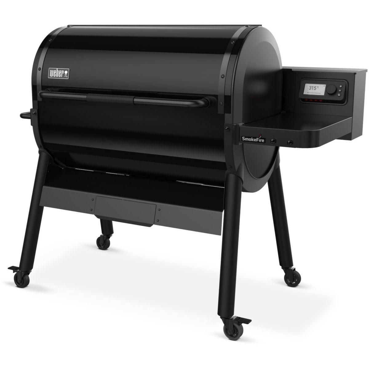 Weber Barbecue pellet Smokefire EPX6 black sur chariot, grille haute 91x25 cm, grille basse 91x45 cm