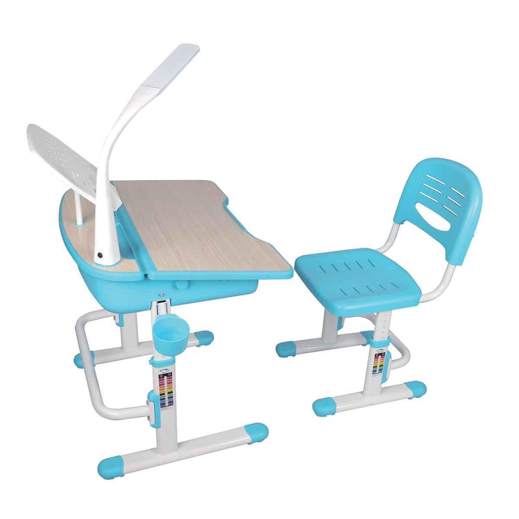 Paris Prix Bureau & chaise enfant  comfortline  70cm bleu