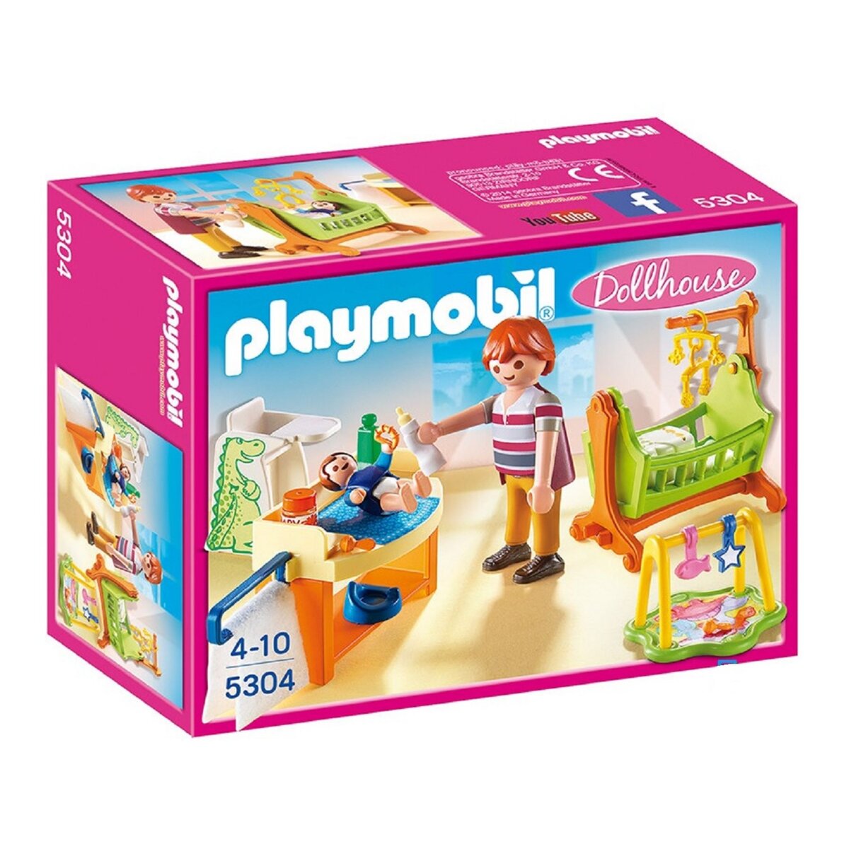 PLAYMOBIL 5304 - Dollhouse - Chambre de bébé pas cher 