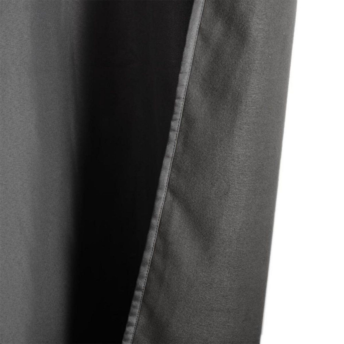 The Home Deco Factory Rideau isolant polaire 135x240 cm noir