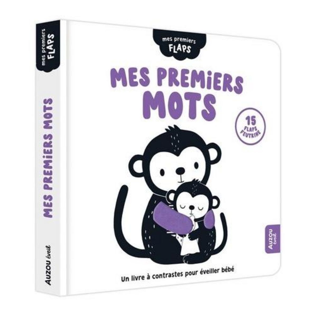 MES PREMIERS MOTS. UN LIVRE A CONTRASTES POUR EVEILLER BEBE, Kendall Wendy