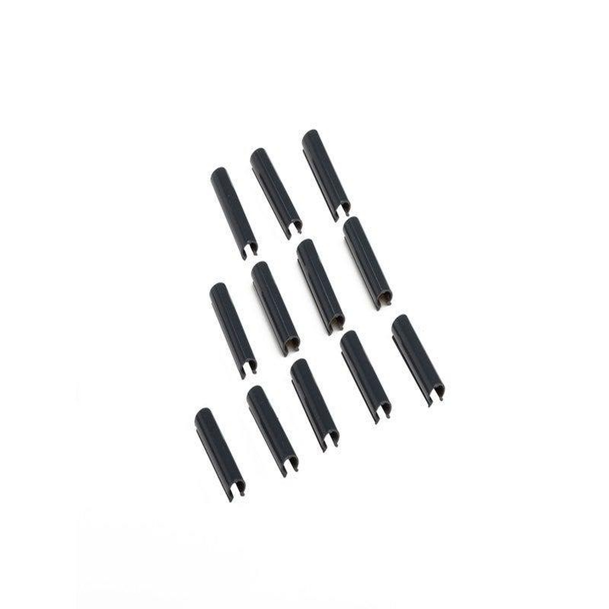 CENTRALE BRICO Lot De 100 Clips Pvc À Fixer Lixo Gris, H.1 Cm
