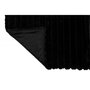 Paris Prix Plaid Design Uni  Corduroy  130x180cm Noir