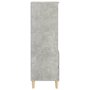 Voir la diapositive 5 : VIDAXL Buffet haut Gris beton 40x36x110 cm Bois d'ingenierie