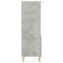 Voir la diapositive 5 : VIDAXL Buffet haut Gris beton 40x36x110 cm Bois d'ingenierie