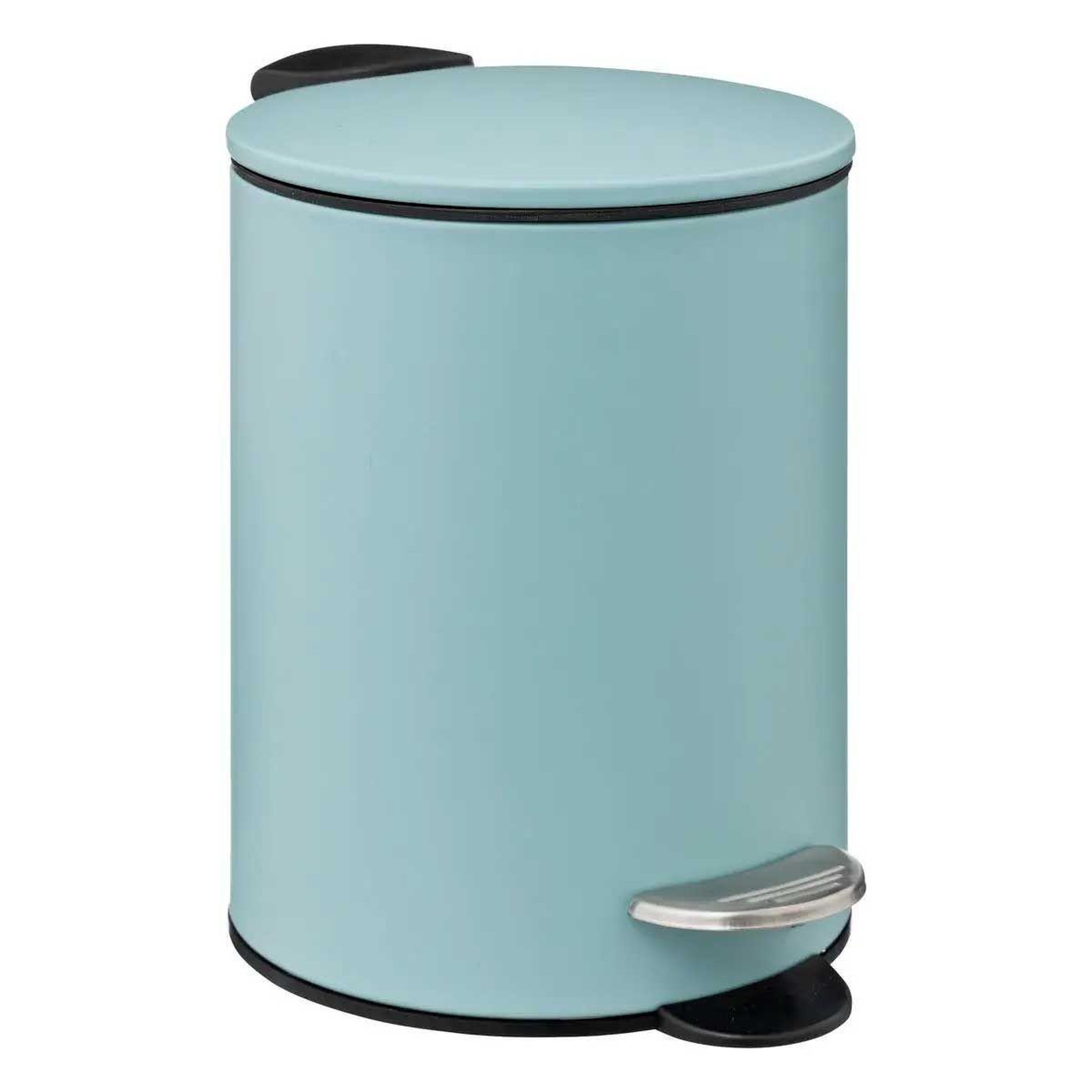 FIVE Poubelle à pédale  softclose  3l bleu arctique