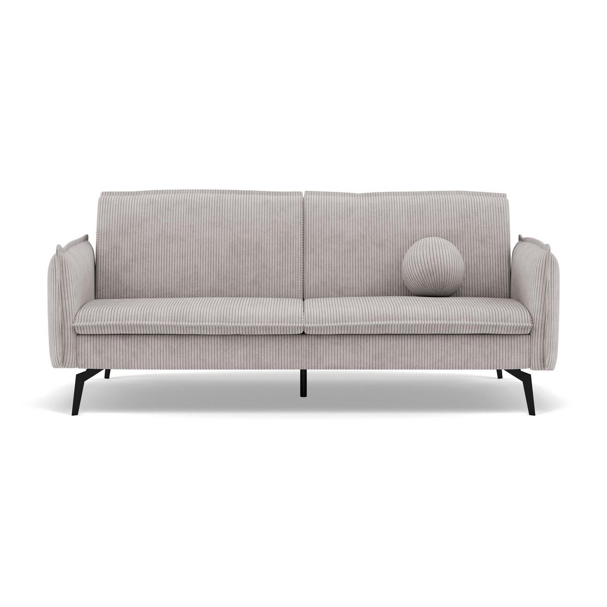 BEST MOBILIER Lexie - canapé convertible clic-clac 2 places en velours côtelé