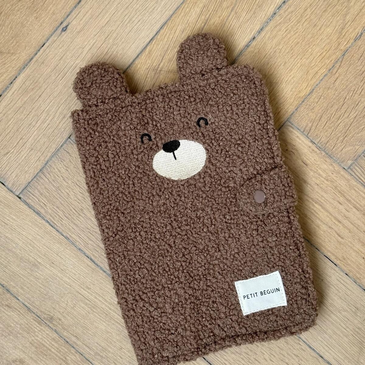 Petit Béguin Protège carnet de santé Câlins
