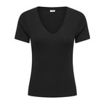 JACQUELINE DE YONG T-shirt Noir Femme JDY Vaya 15378833. Coloris disponibles : Noir