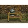 Voir la diapositive 2 : BIG GREEN EGG Support barbecue eucalyptus large sans roue
