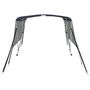 Voir la diapositive 4 : VIDAXL Toit bimini a 3 arceaux parois en maille 183x(137-152)x137 cm