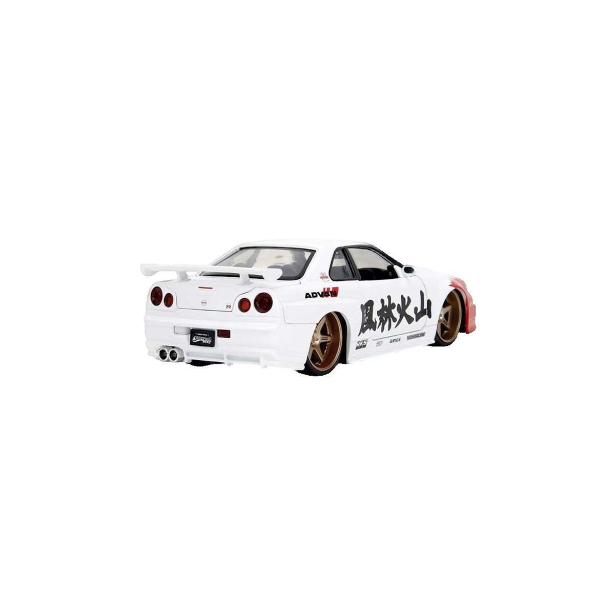 JADA Modèle réduit Jada Nissan Skyline GTR R34 rouge