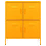 Voir la diapositive 3 : VIDAXL Armoire de rangement Jaune moutarde 80x35x101,5 cm Acier