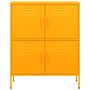 Voir la diapositive 3 : VIDAXL Armoire de rangement Jaune moutarde 80x35x101,5 cm Acier