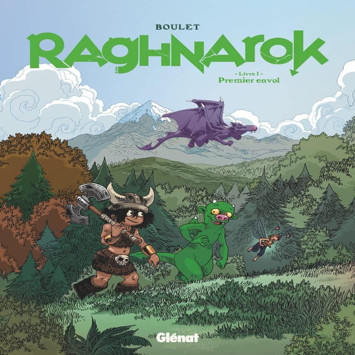 RAGHNAROK INTEGRALE TOME 1 : PREMIER ENVOL, Boulet