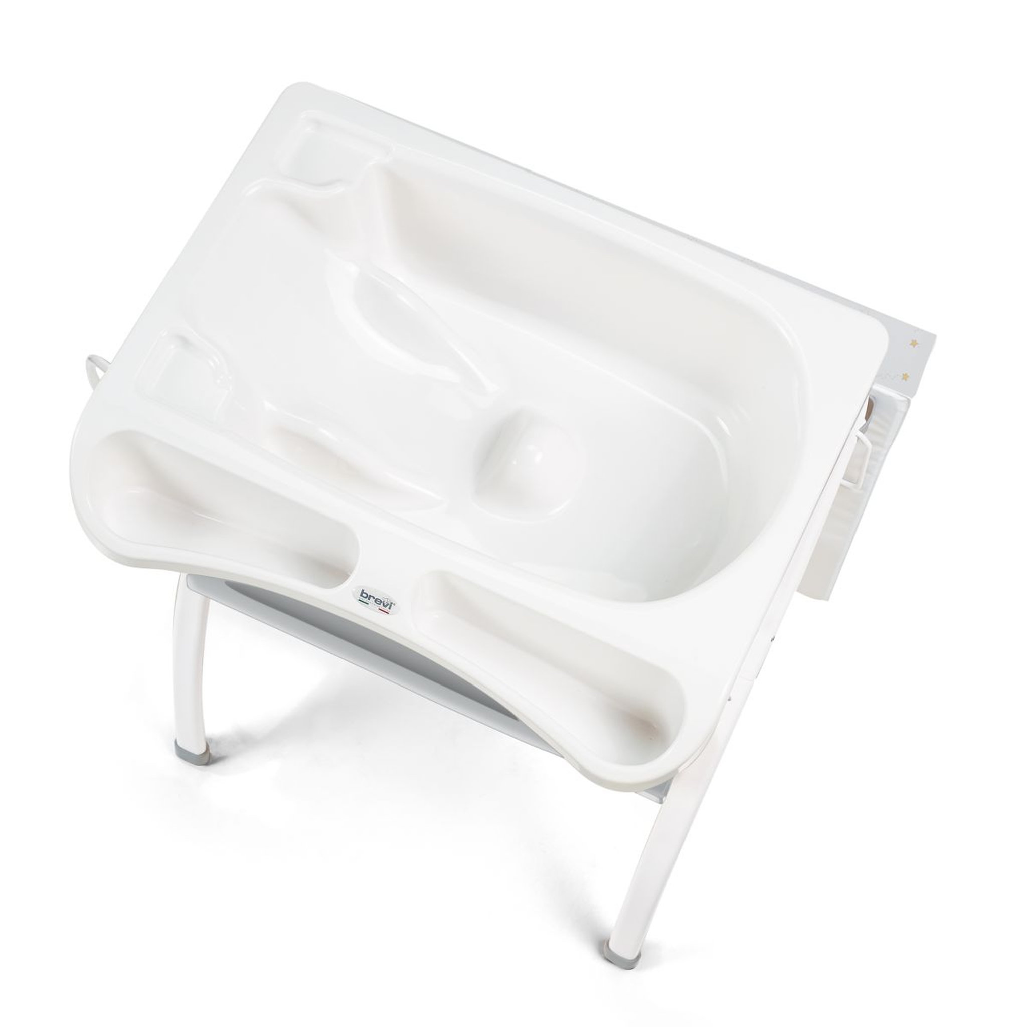 Voir la diapositive 2 : BREVI LINDO PRO Table à langer pliante - étoiles