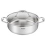 TEFAL Sauteuse 2 anses induction inox 26 cm EVERCOOK