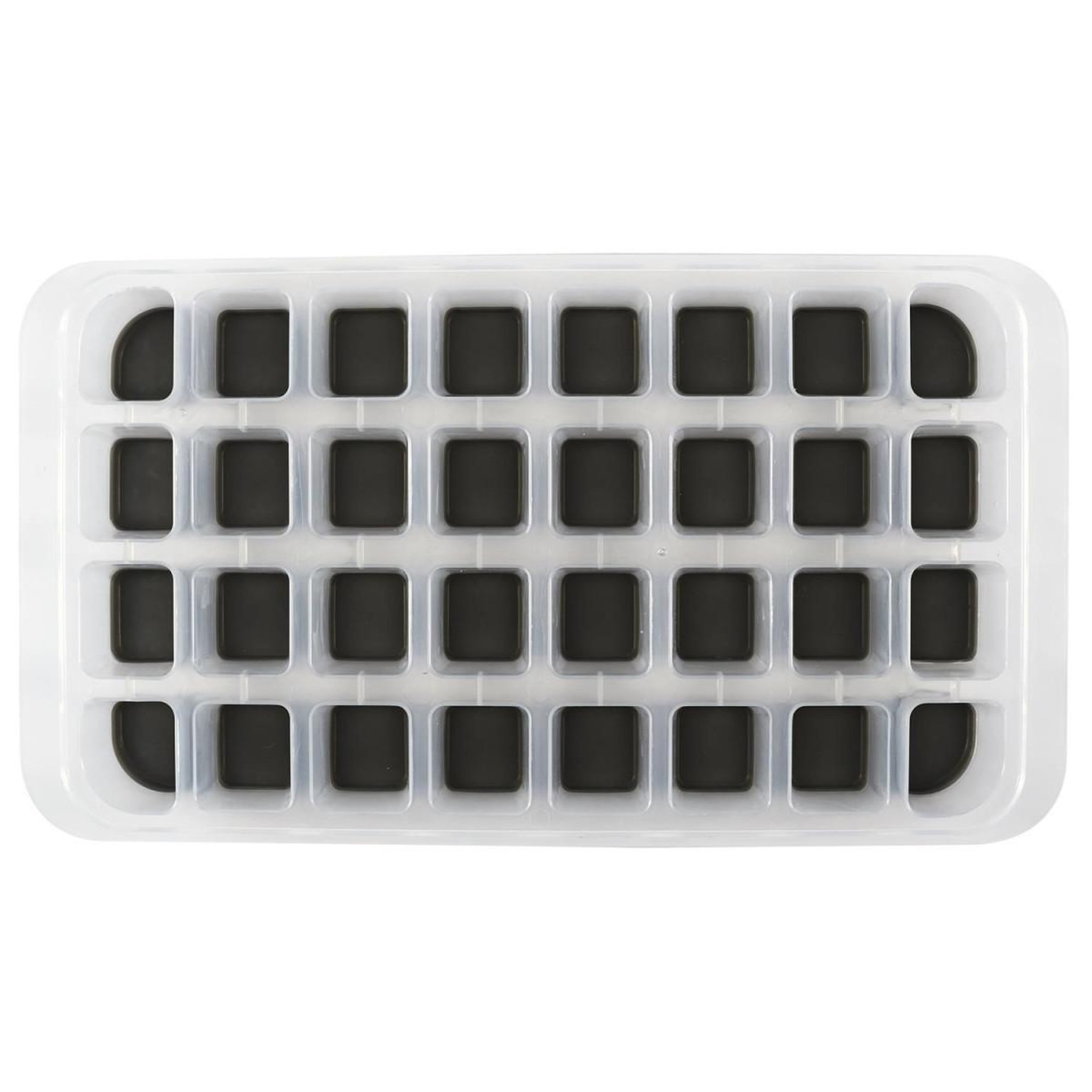 Voir la diapositive 2 : COOK CONCEPT Bac à Glaçons  32 Cubes  32cm Gris