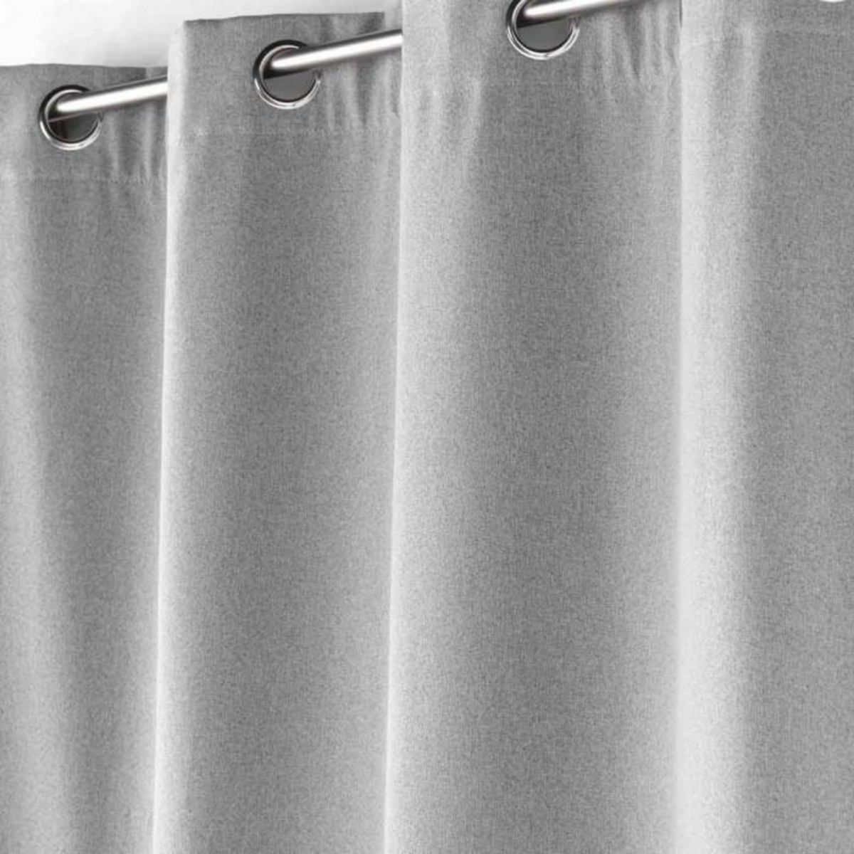 Paris Prix Rideau à Œillets Isolant  Jupiter  140x260cm Gris