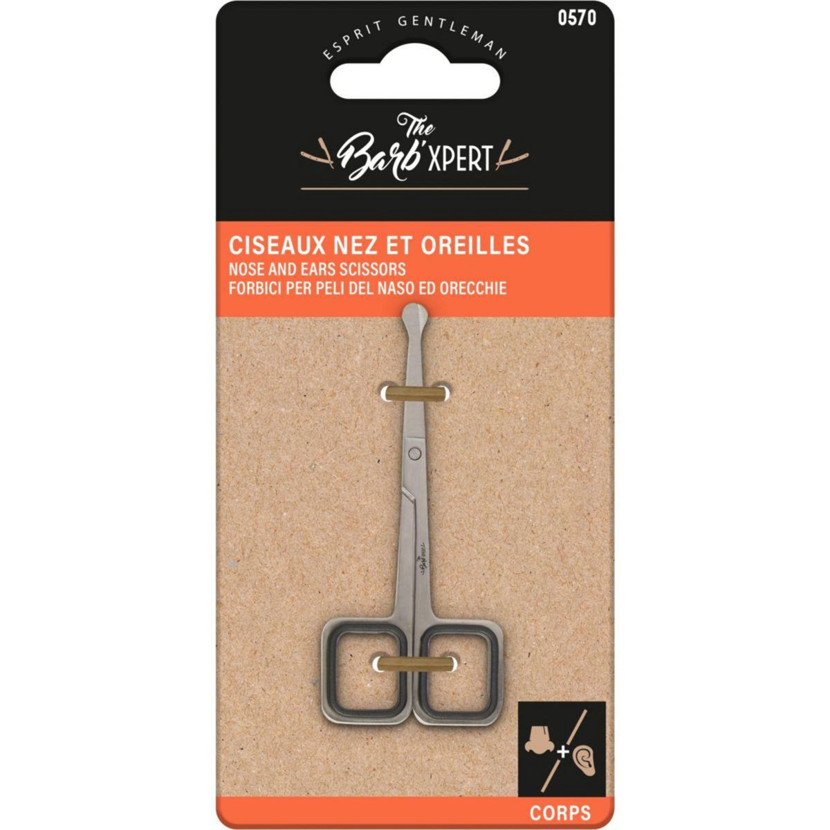 THE BARB'XPERT Ciseaux nez oreilles Nez et oreilles