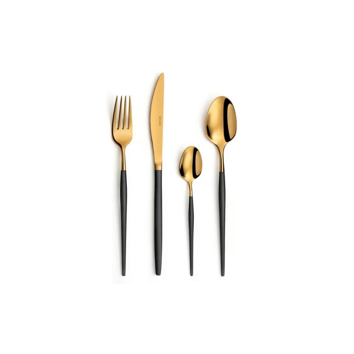 Amefa Ménagère 24 pièces or/noir - 1114DUAF11C40