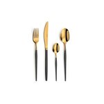 Amefa Ménagère 24 pièces or/noir - 1114DUAF11C40