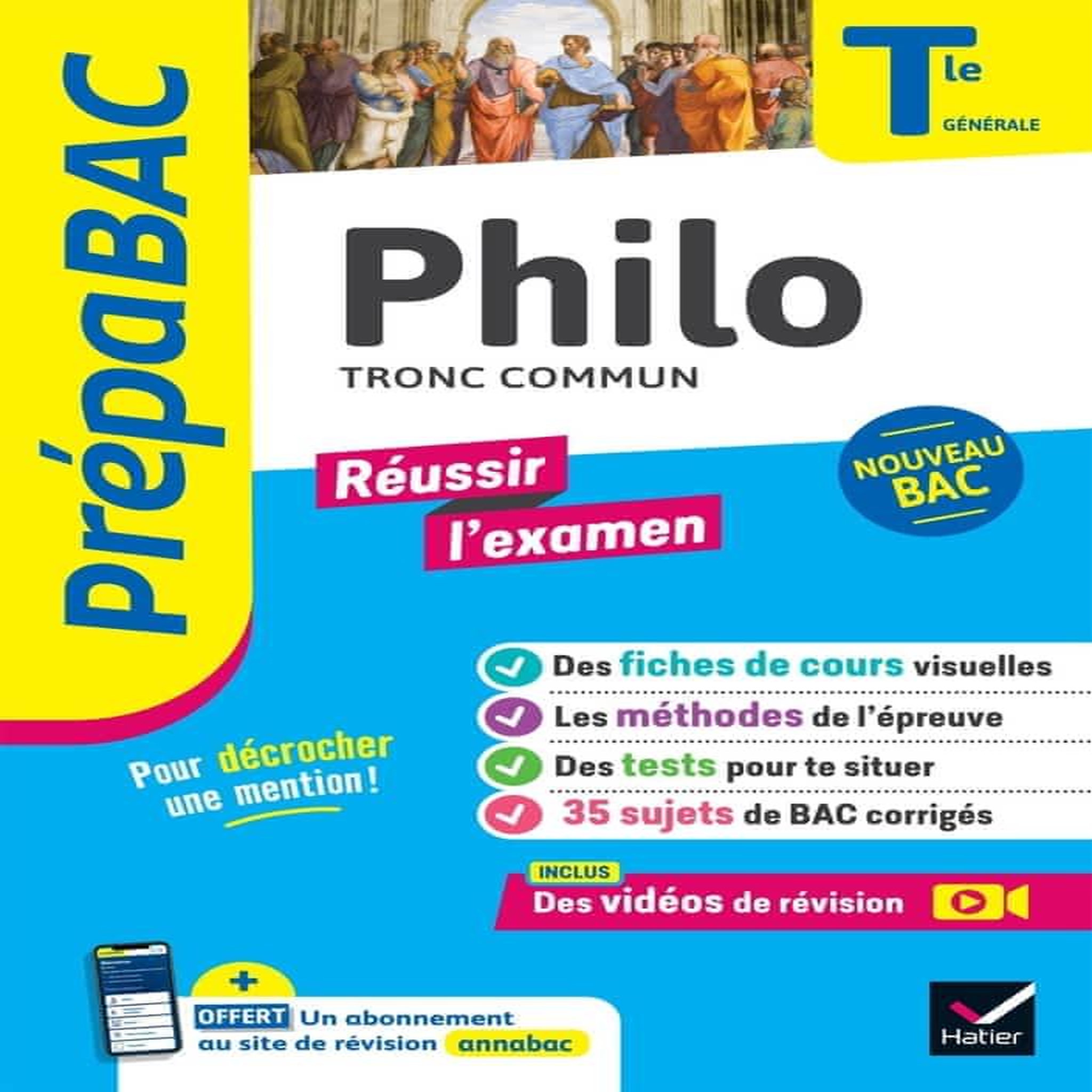 PHILO TRONC COMMUN TLE GENERALE. EDITION 2024, Brousmiche Johnny