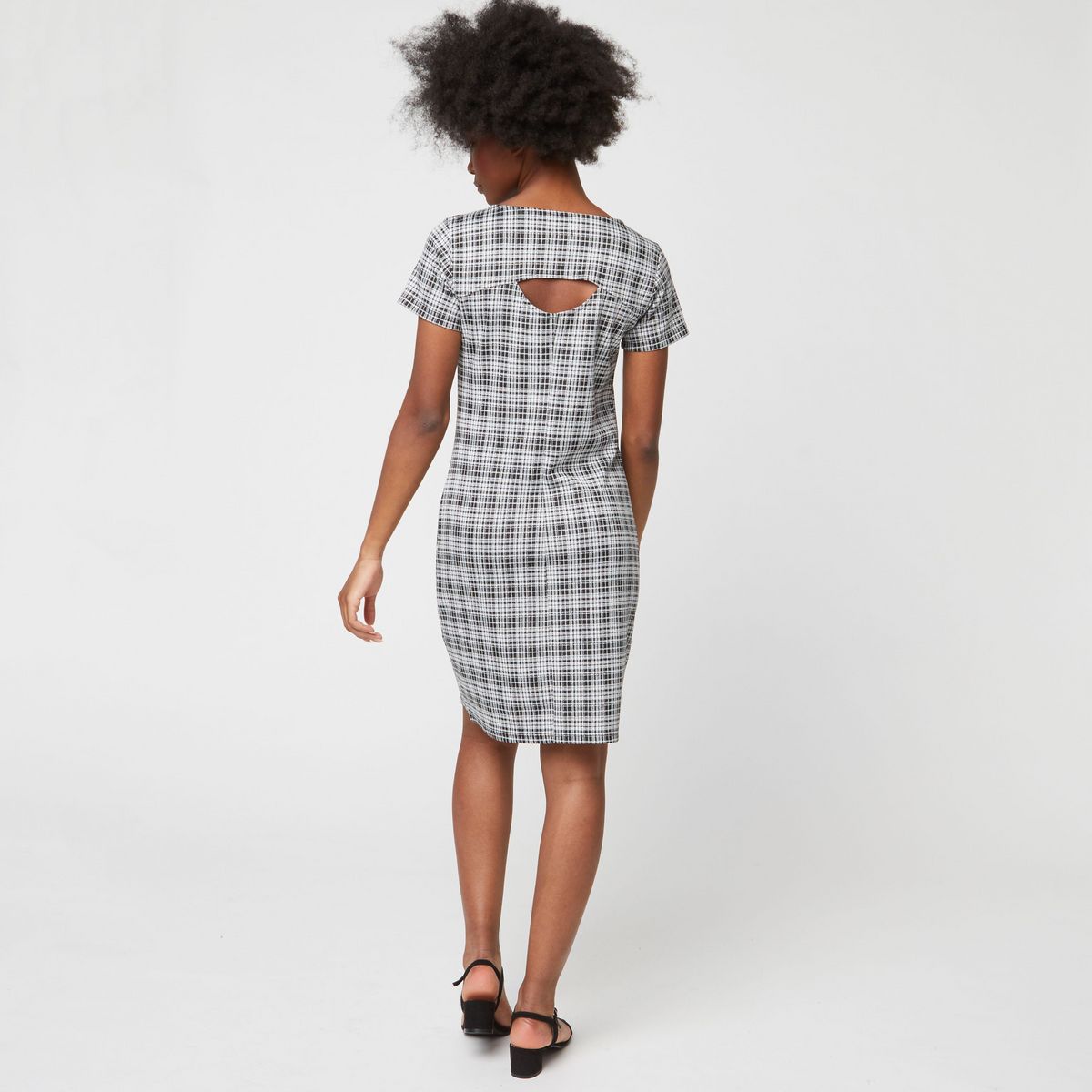 IN EXTENSO Robe manches courtes milano femme