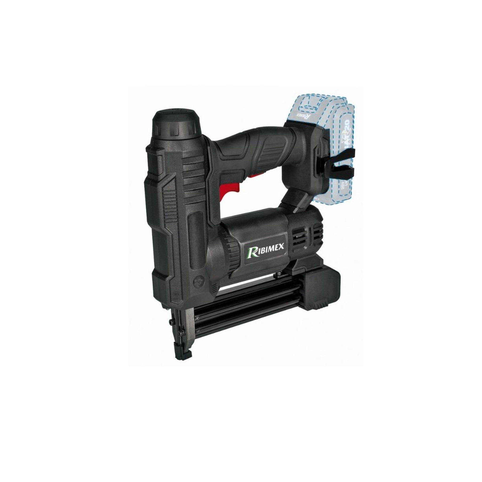 Ribimex Agrafeuse et cloueuse r-bat20 20v sans fil - prbat20/agrsb