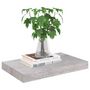 Voir la diapositive 3 : VIDAXL Etagere murale flottante gris beton 40x23x3,8 cm MDF
