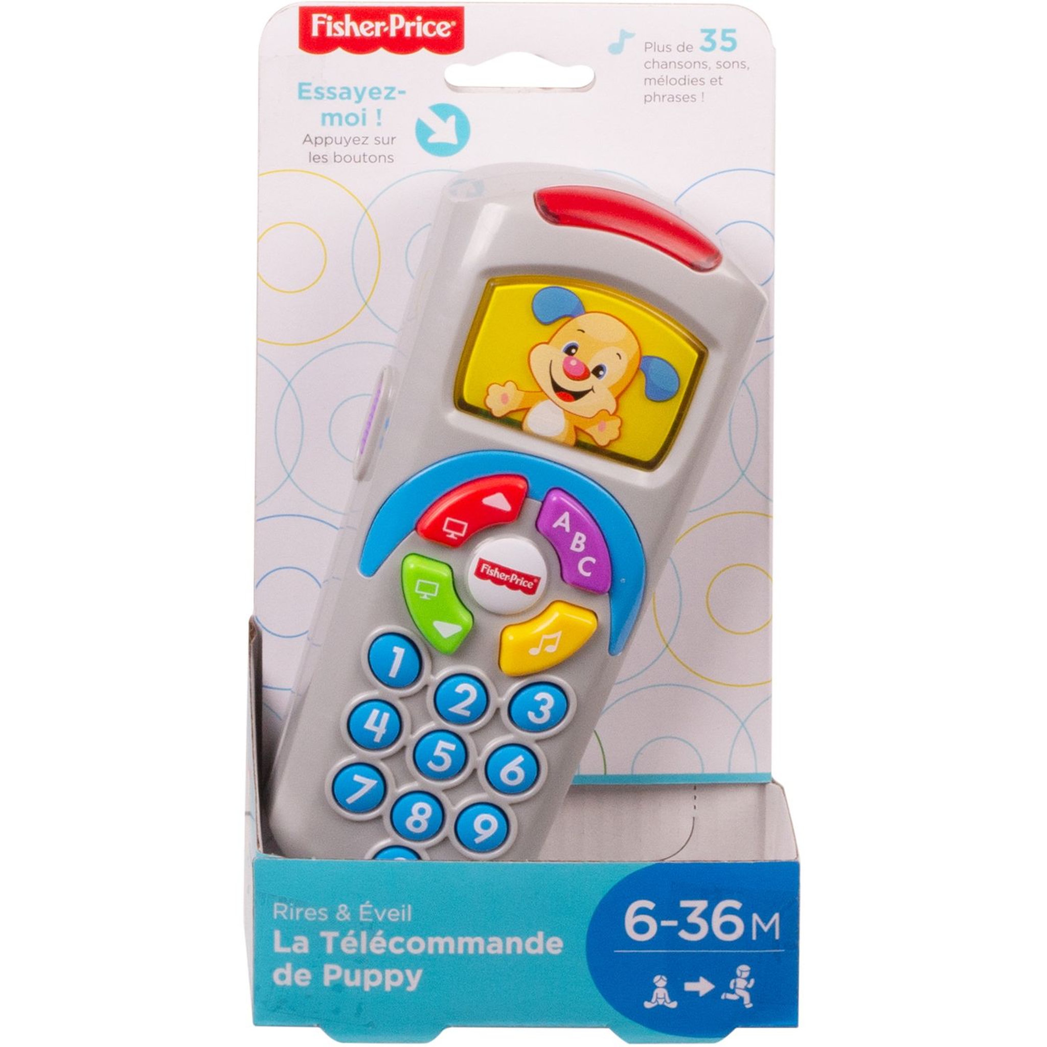 Voir la diapositive 1 : Fisher price La Télécommande de Puppy