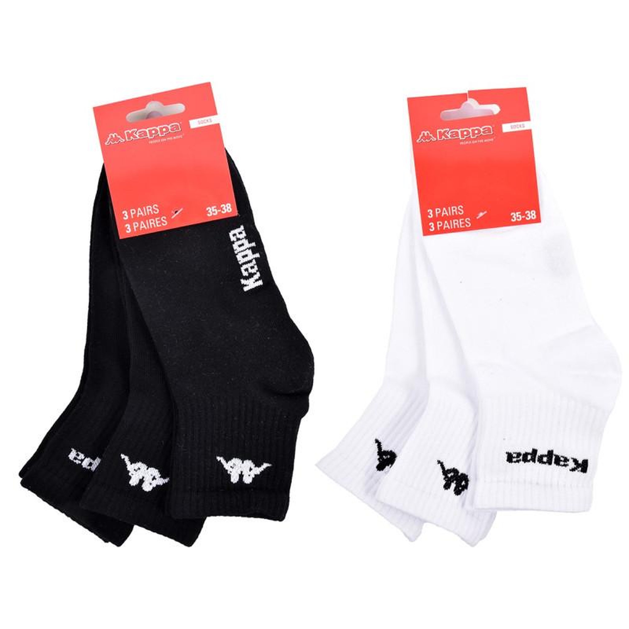 Voir la diapositive 4 : KAPPA Chaussettes KAPPA QUARTER